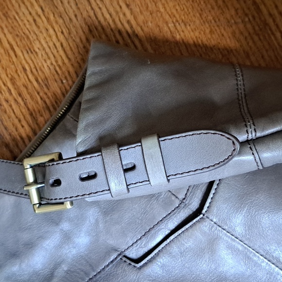Hobo purse, grey in color. - Picture 7 of 14